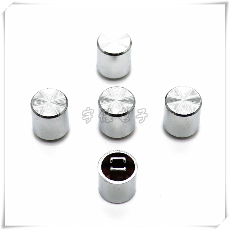 10PCS 12.5×15MM Silver Sun Pattern Button Cap Light Touch Switch Cap Power Button Cap Square Hole 3.2MM Cap