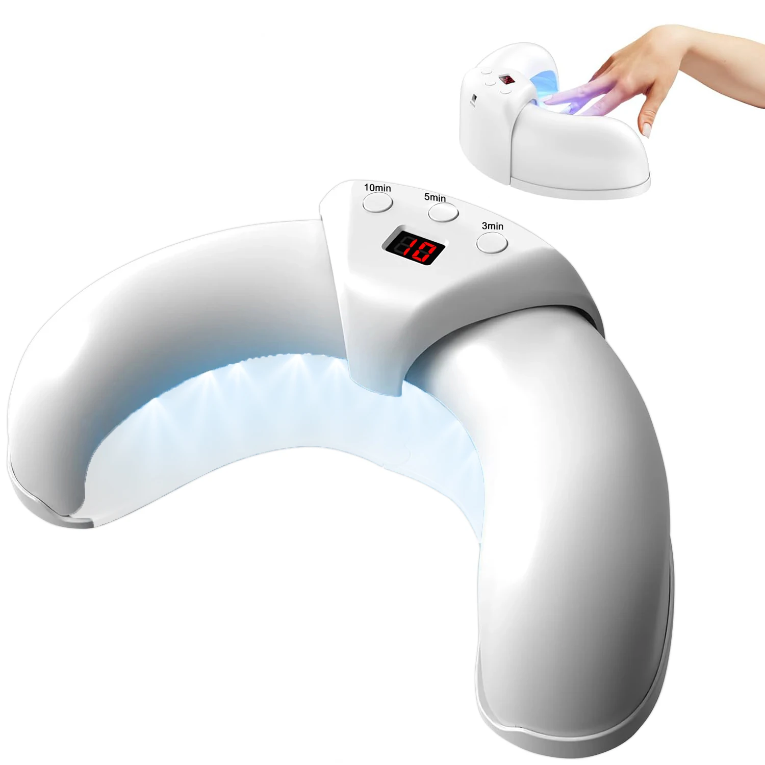 진균성 손발톱 레이저 기기 - 속효성 손발톱 진균증 및 내성발톱 치료, 발톱 및 손톱 곰팡이 제거로 발 관리