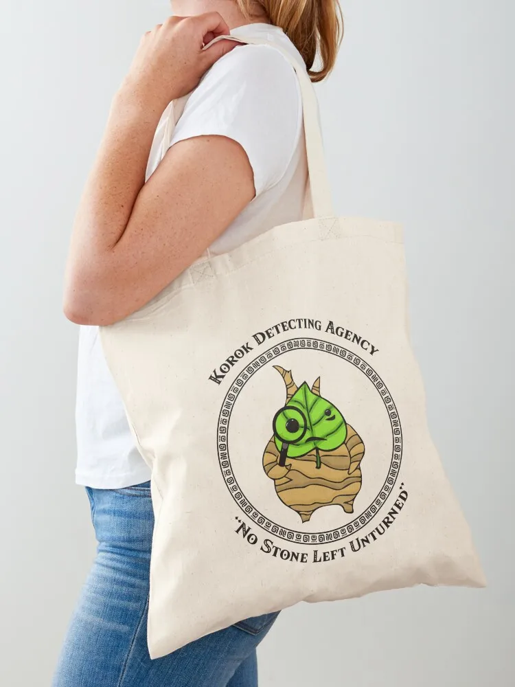 

Korok Detecting Agency Tote Bag Beach bag shoping bag Reusable bags custom bags