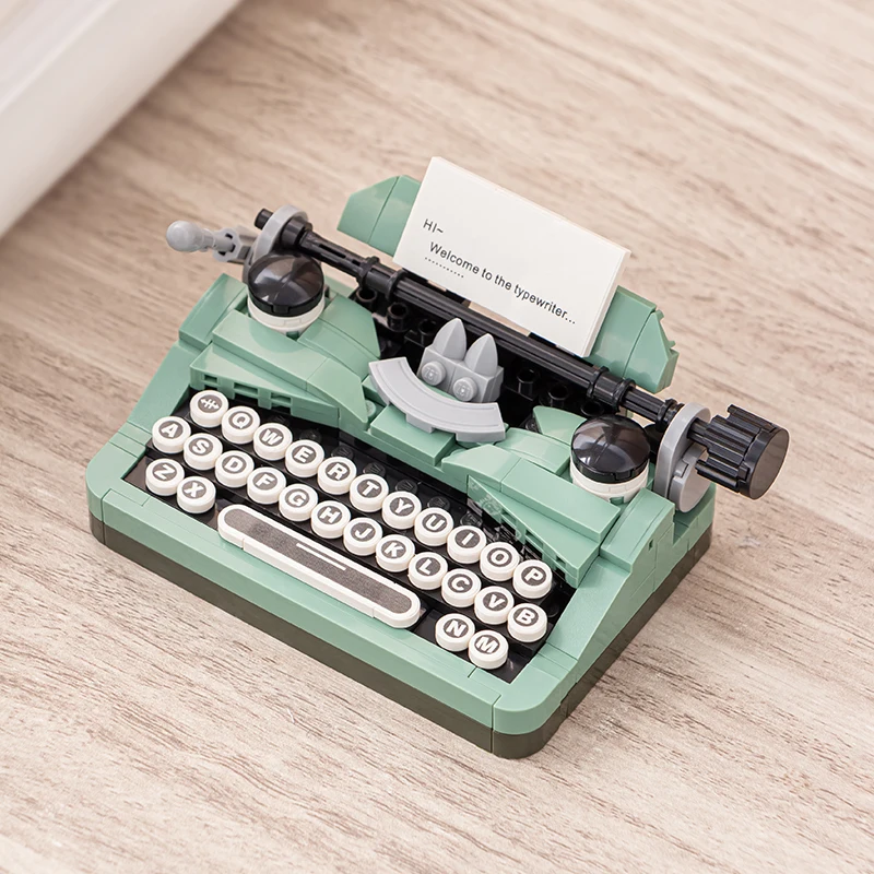 

LOZ-4213 Ретро 223 шт., мини-механический принтер с частицами, пейзажное украшение, детские строительные блоки, развивающая игрушка