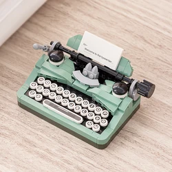 LOZ-4213 Retro 223PCS mini particle mechanical printer landscape decoration children's building blocks educational toy