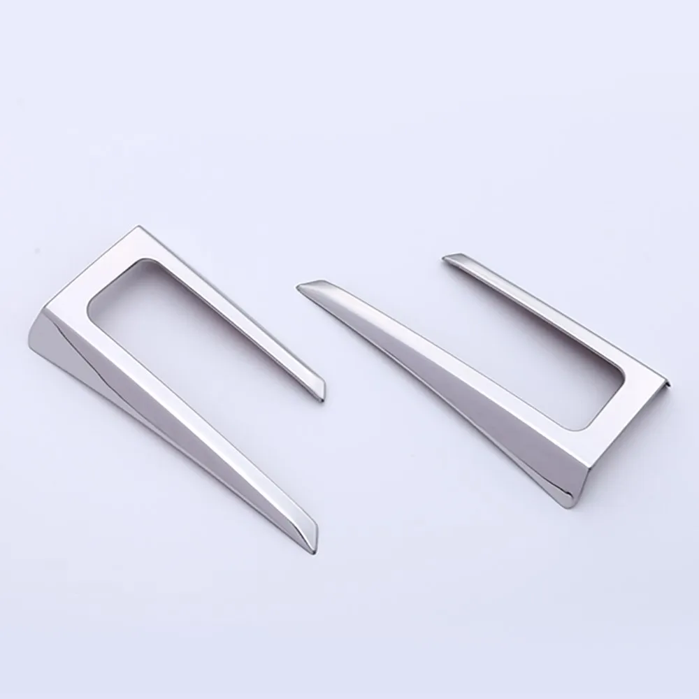 Car Exterior Trim For Toyota Raize A200A 210A 2019 Stainless Steel Chrome Rear Reflector Garnish Car Styling accessorie Stickers