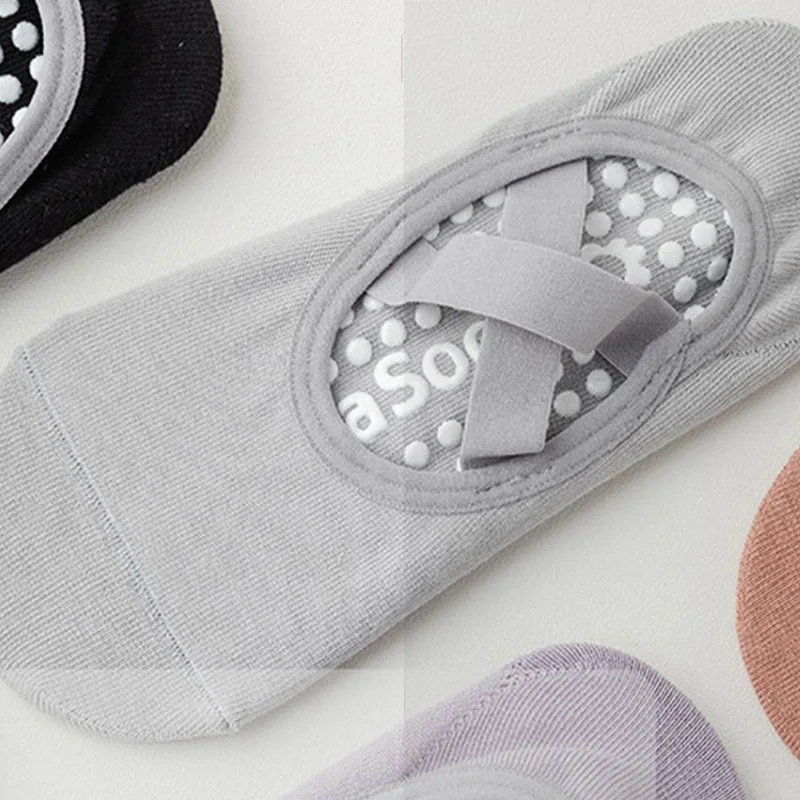 Calcetines de Yoga profesionales para mujer, calcetines antideslizantes de silicona para Ballet y Pilates, calcetines deportivos de baile