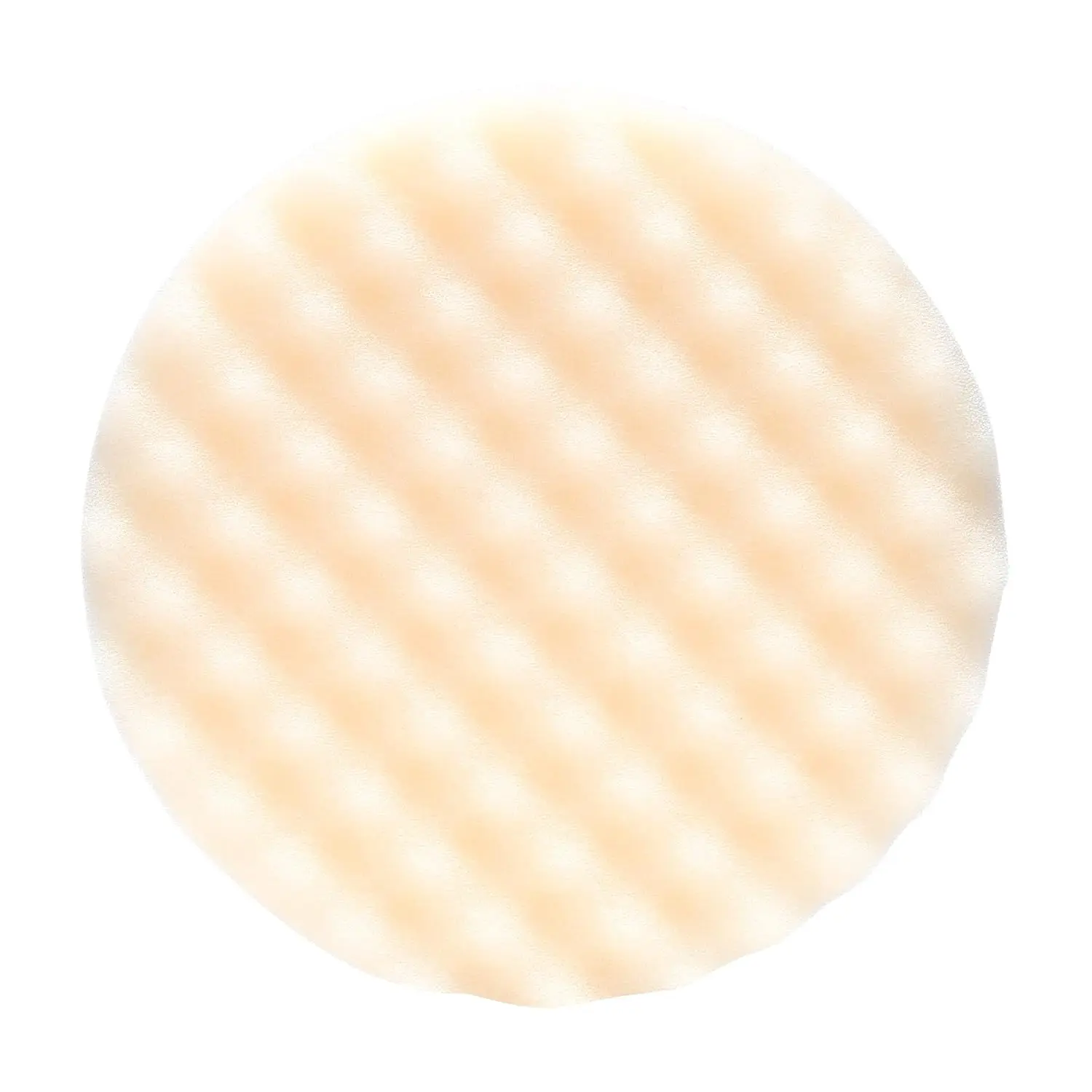 

8-Inch White Foam Compounding Pad with Hook and Loop, Single Sided for Smooth Finishing