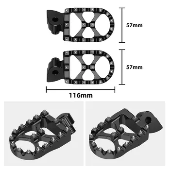 NICECNC 야마하 YZ125 YZ250 1998-2019 YZ250F YZ450F WR250F WR450F YZ65 YZ85 YZ125X YZ250X YZ250FX YZ450FX용 풋레스트/풋페그 8 best sales yz450f - №4