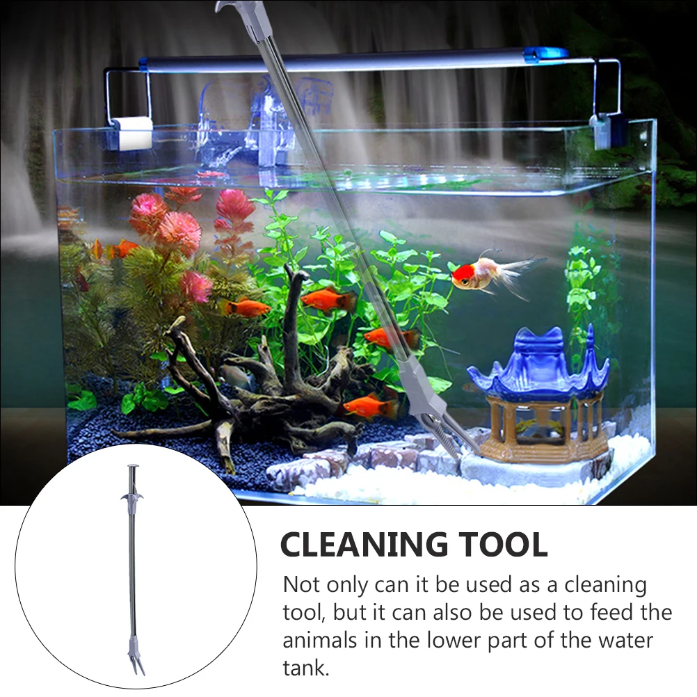 

2 Pcs Aquatic Tweezers Aquariums Tank Cleaning Tools Waterweed Plants Fish Landscaping