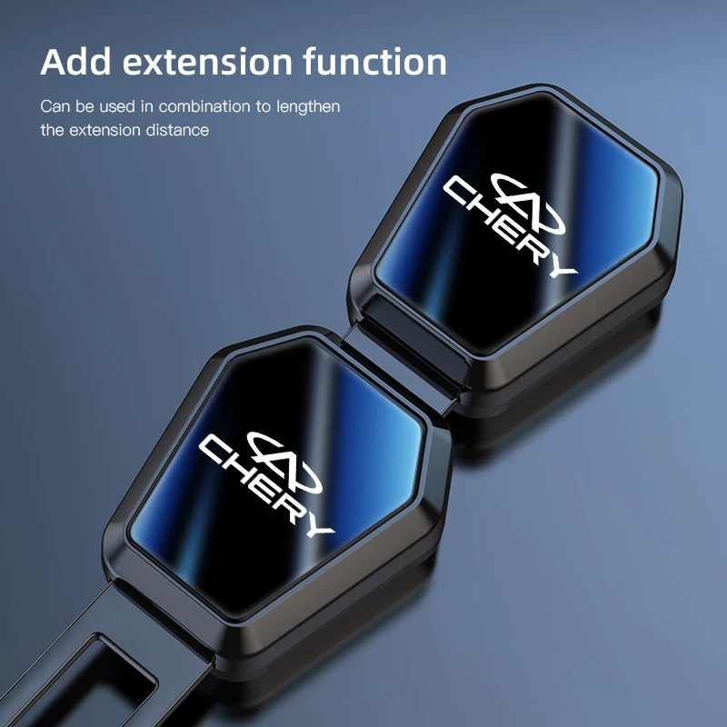 سلامة السيارة تمديد مشبك موسع المشبك إدراج المكونات مقعد حزام كليب لشيري أومودا تيجو 7 برو 4 3 Fulwin 2 Arrizo 6 QQ 5x X1 #3