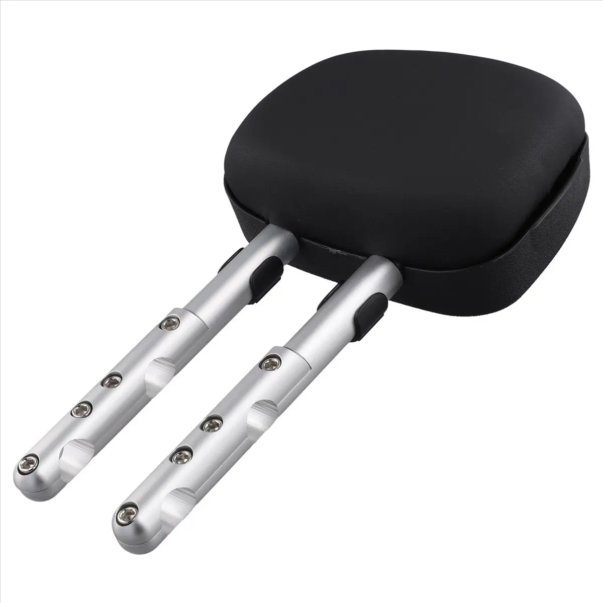 A23Z Motorcycle Rear Backrest Support Bracket Luggage Rack Modified for Sprint 150 Accessories Silver & Black