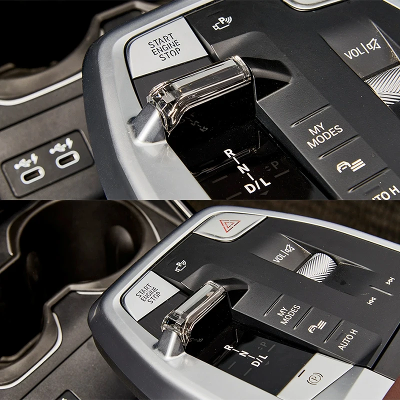 1 قطعة لسيارات BMW X1 X2 2023 2024 مجاذيف التحول الكريستالية استبدال مقبض كريستال والعتاد التحول المقبض X1 X2 الملحقات الداخلية