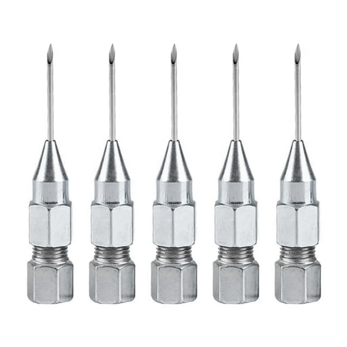 5Pcs Removable Needle Nose Grease Grease Nozzle Grease Accessories Sealed Bearing Refueling