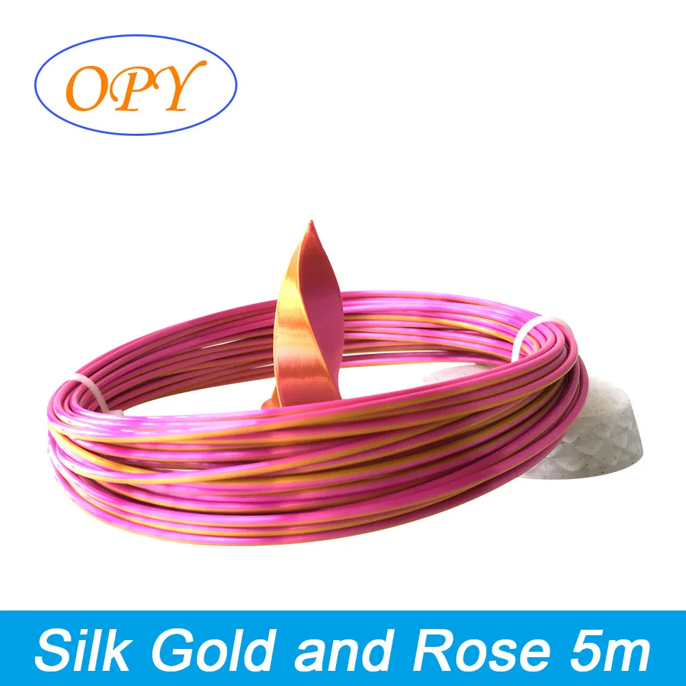 5M 3D Pen Filament Pla Plastic 1.75Mm Hout Koolstofvezel Zijde Marmer Glow Grijs Wit Zwart Rood Groen blauw Geel Refill