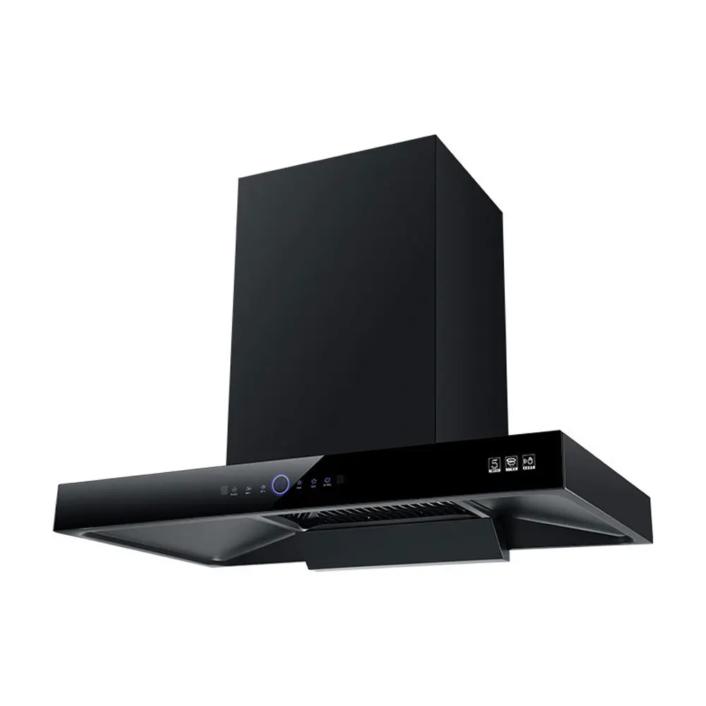 شفاط المطبخ المنزلي 900 مم، شفاط المطبخ الكبير، شفط علوي على شكل حرف T، شفاط المطبخ الذي يعمل باللمس، شفاط التنظيف التلقائي