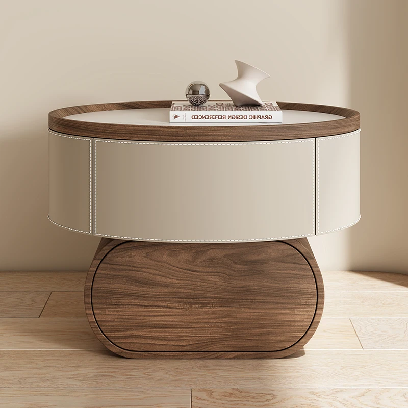 

m Creative Modern Bedside Tables Cream Style Storage Trendy Nightstands Simple Aesthetic Noche Bedroom Furniture m