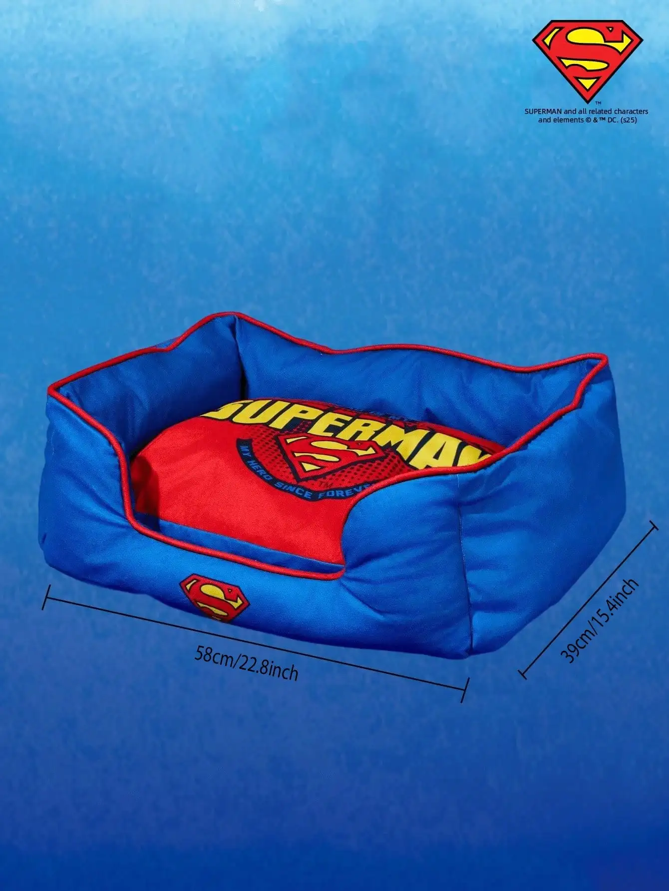 

Breathable Pet Bed Cushion Yellow Black Bat Print Sturdy Comfortable For Small Pets