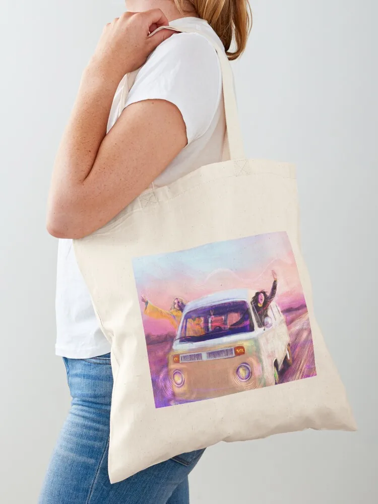 Listen to your heart Tote Bag Women bags Big bag supermarket folding bag