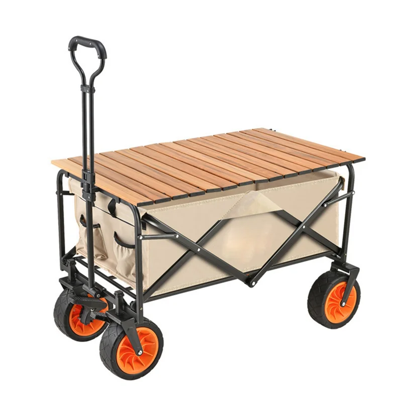 

A74K-Table Board Folding Tabletop Board Large Capacity Foldable One Action Board Outdoor Camping Table