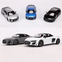 KENGFAI 1:18 AUDI R8 Diecast Alloy Model Car Miniature Sportcar Metal Vehicle  Open All Door