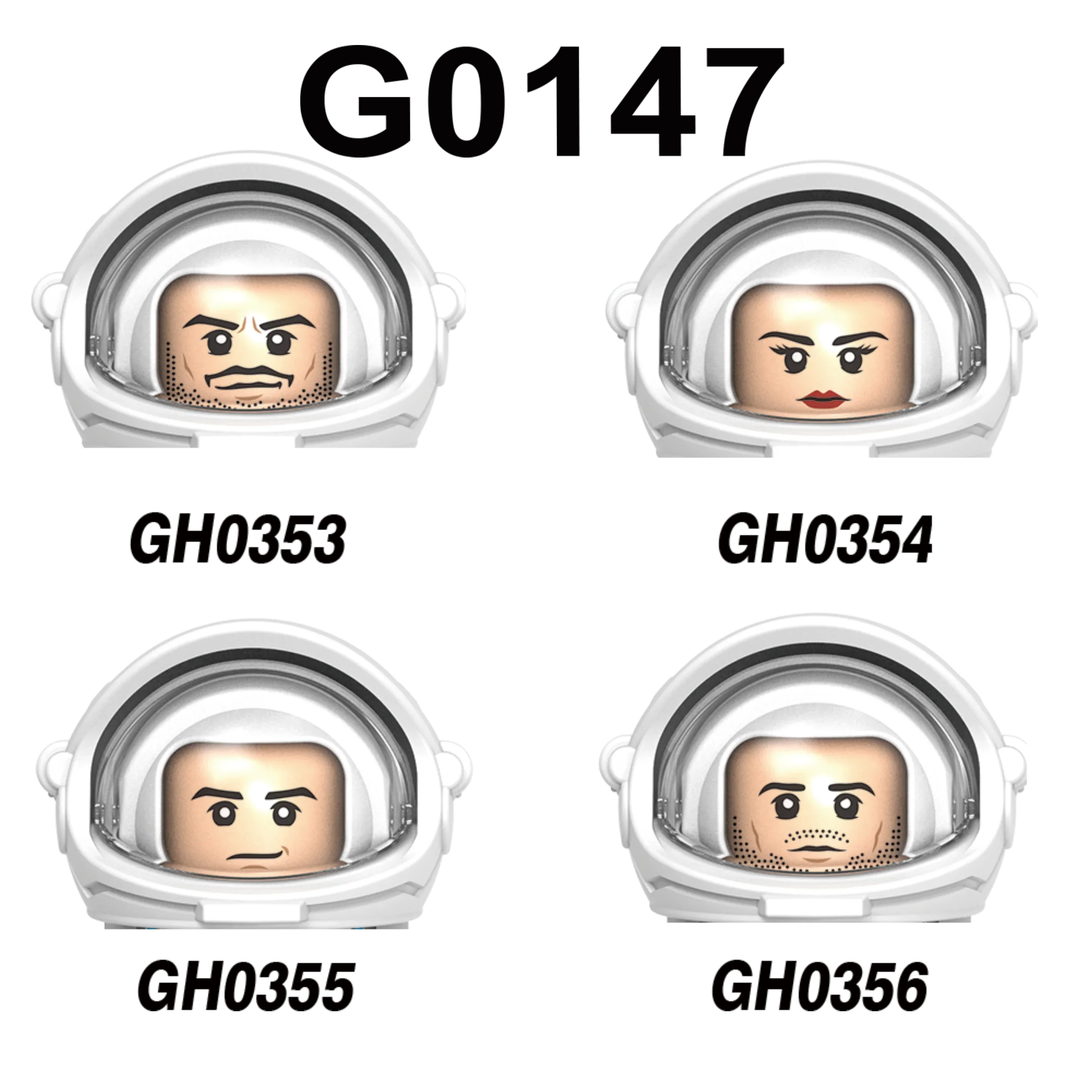 

Children Gift G0147 STEM Toys for Kids Astronaut Building Blocks with Action Figures, Educational Science Learning Kit