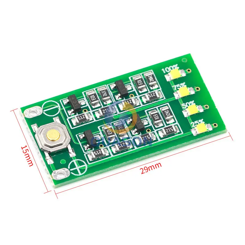 3S 11.1V 12V 12.6V Lithium Battery Capacity Indicator Module Lipo Li-ion Power Level Display Board 3 Series 9-26V