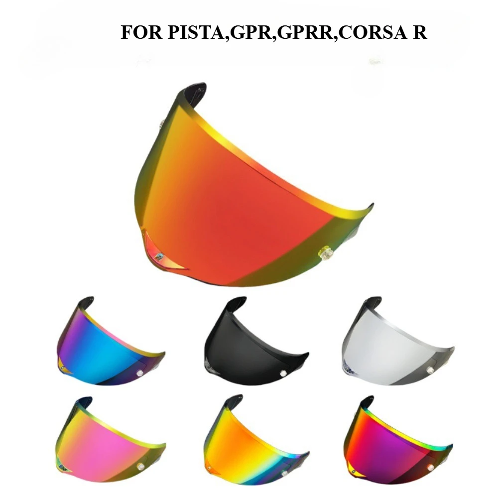 Motorcycle Helmet Visor Lens for AGV Pista GPR,GPRR,Corsa R Anti-Scratch UV Protection Shield Replacement Windproof Shield