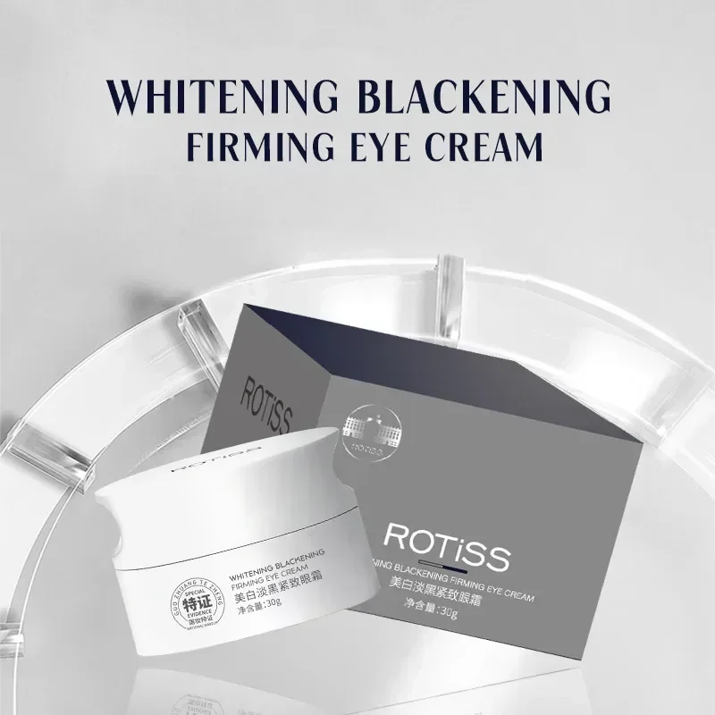 ROTiSS Eye Cream Whitening Blackening Firming Cream, Whitening and Firming Elastic and Plump  Brightening Theeye Area Eyecare