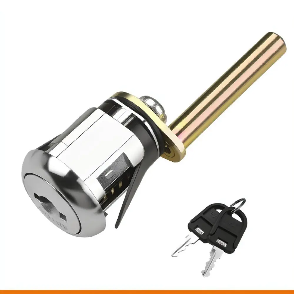 WT0703 Zinc Alloy Drawer Lock Three Level Management Cam Lock For Office Furniture File Cabinet Security Hardware Parts