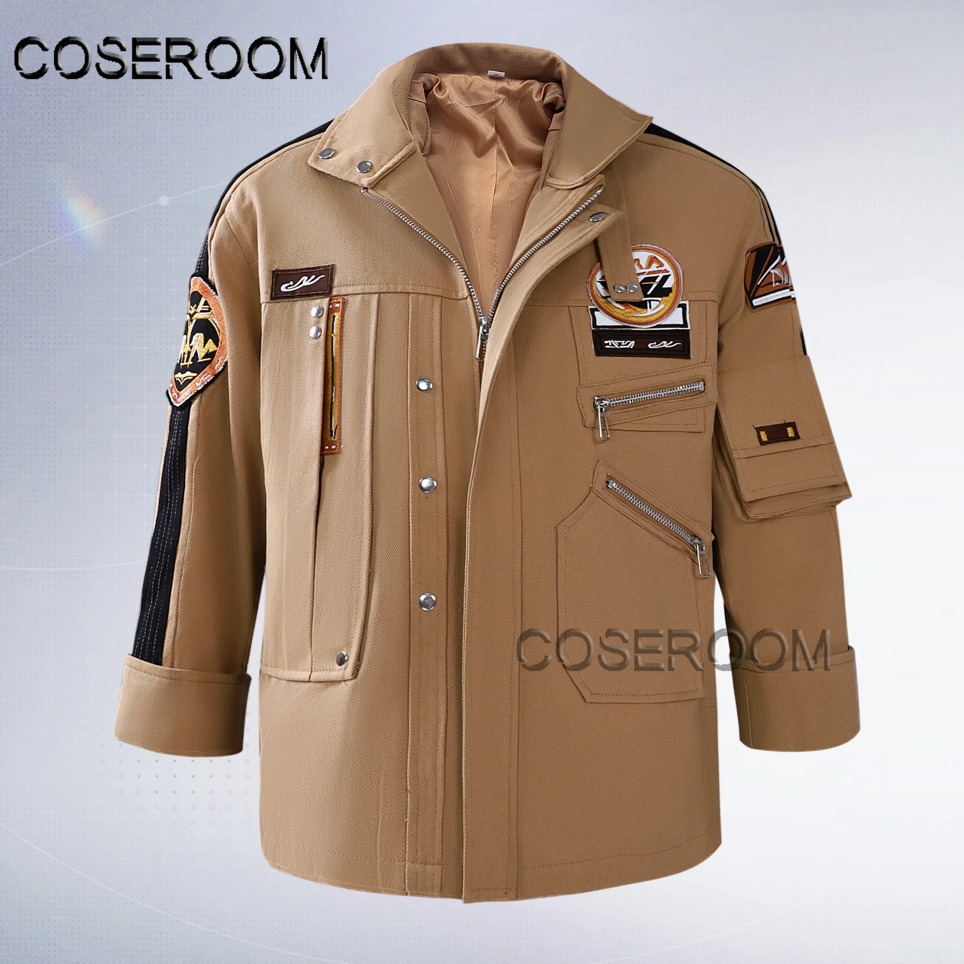 

Caleb Flight Suit Cosplay COAT Game Love and Deepspace Caleb Cosplay Costume Jacket Anime Role Play for Comic Con