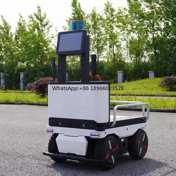 Autonomous navigation ugv vending robot car chassis  indoor and Outdoor  Distribution robot  Automatic delivery robot