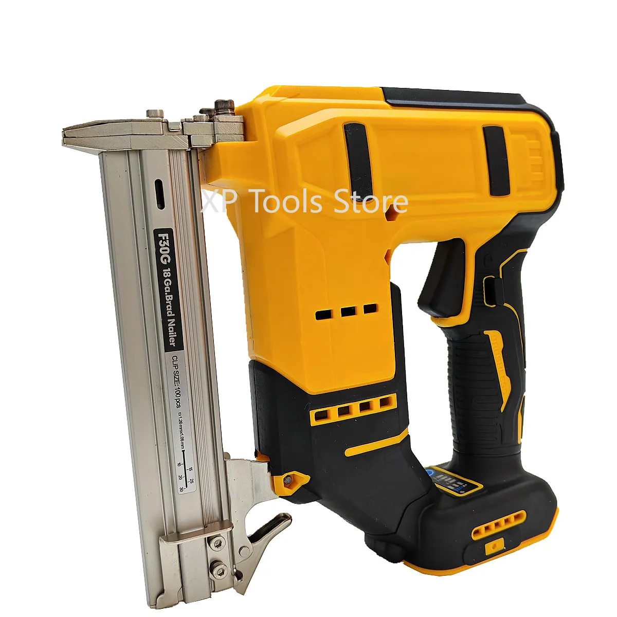 Cordless Nail Gun Straight/N-shape 2 In 1 Electric Stapler Nailer Woodworking Nailing Machine For Dewalt 20V 18V Battery