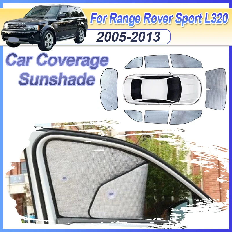 

Car Sunshade For Land Rover Range Rover Sport L320 2005-2013 Coverage Window Sunshade Cover Protection Board Auto Accessories