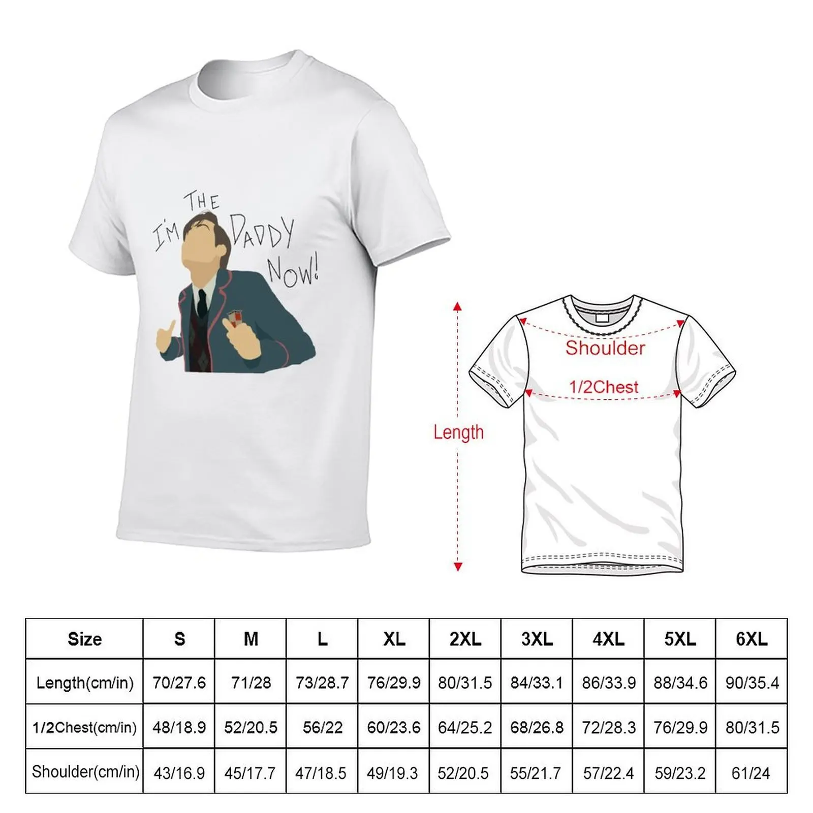 number five | i'm the daddy now T-Shirt printed t shirts for man man t shirt summer man t shirts for men T-shirt