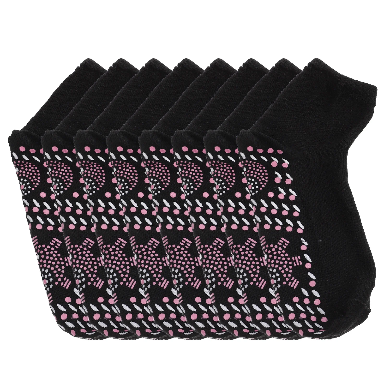 

4 пары самонагревающихся носков, дышащие хлопковые теплые нескользящие носки с липкой подошвой для мужчин и женщин, повседневная повседневная одежда, женские аксессуары