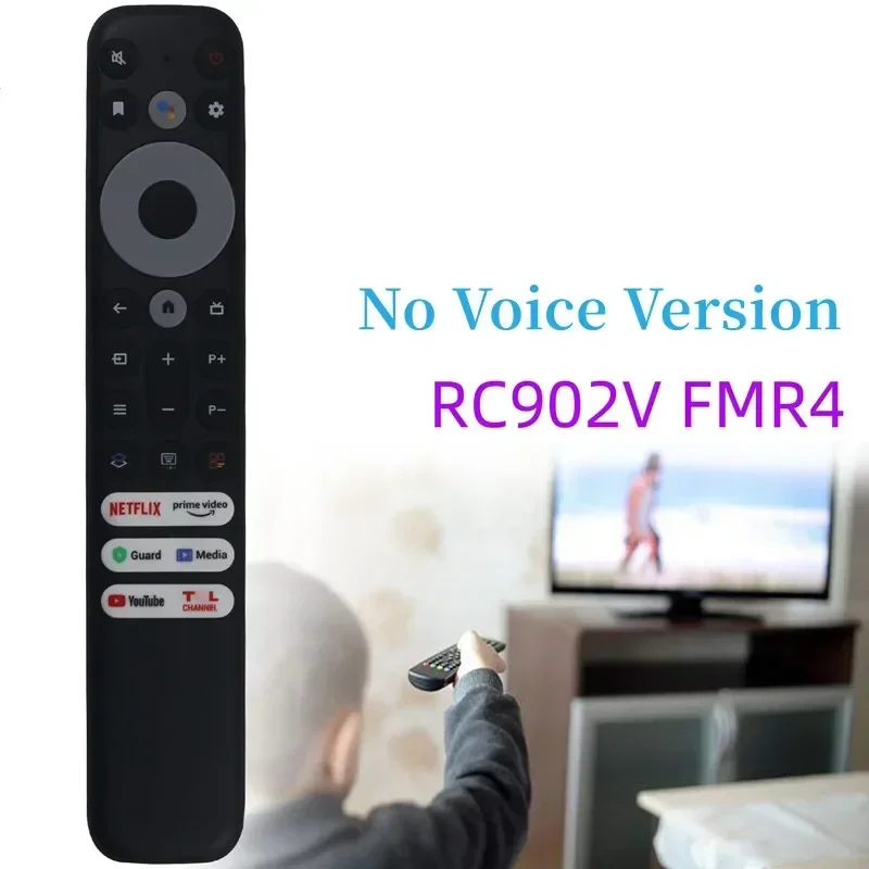 

Universal Remote Control Smart Home Wireless Infrared IR Remote Controller for TCL Smart TV Replacement RC902V FMR4 RC902V FMR2