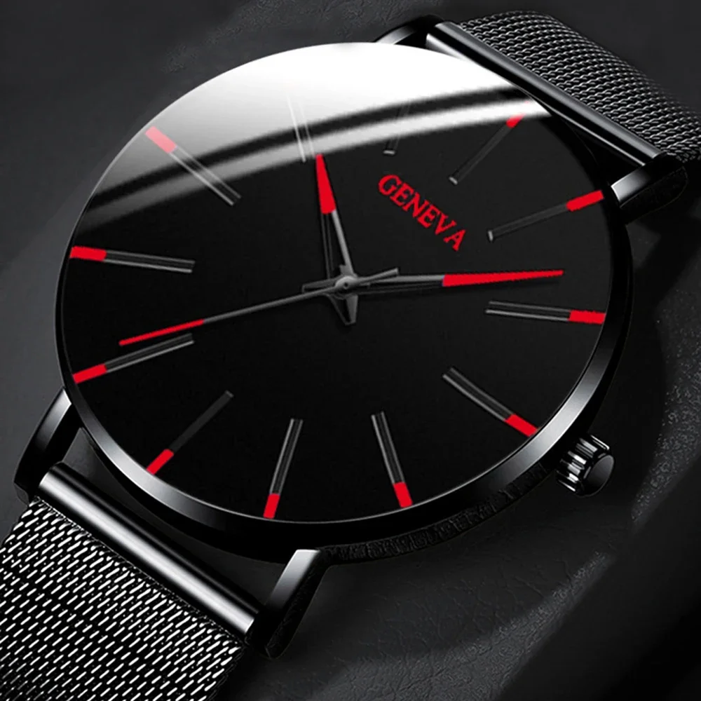 Mens Luxury Quartz Wristwatch Luminous Clock Men Fashion Business Watches Male Casual Black Bracelet Watch