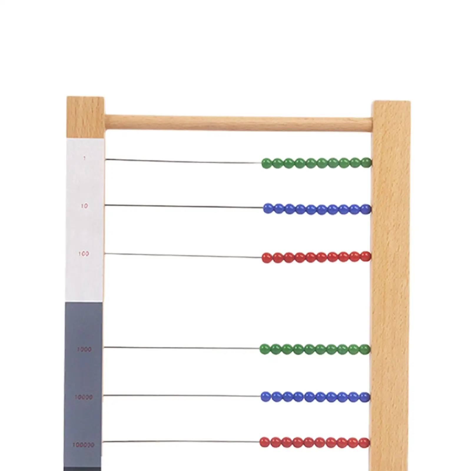 Holz kleine Perlen rahmen Mathe Lernspiel zeug für Jungen Mädchen elementare Kinder