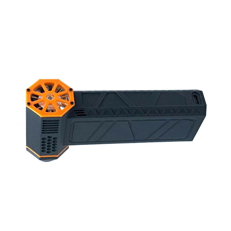 Ventola a getto con motore brushless portatile 130000   Strumento per la pulizia dell'auto con tastiera ad aria compressa Mini Turbo Violent Blower RPM