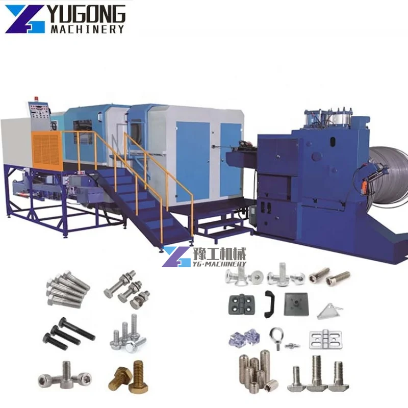 Automatic Bolt Making Nut Heading Cold Forging Screw Making Cold Heading Machine Rivet Screw Bolt Heading Forging Machine