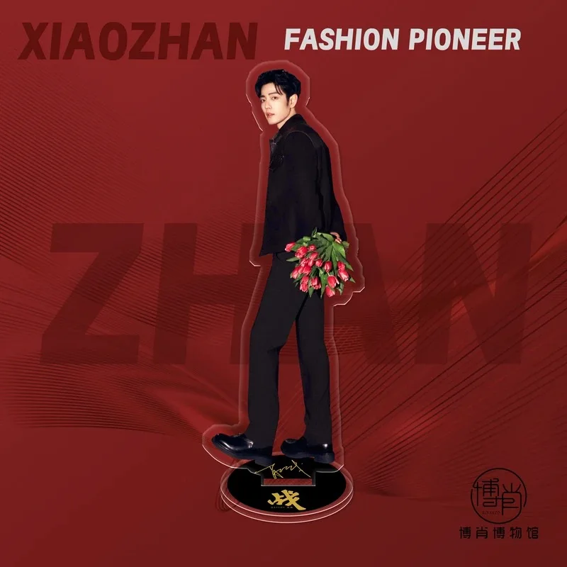 Boshao Cosplay الطرفية Xiaozhan الإنسان على الوجهين عالية الشفافية الاكريليك الدائمة زخرفة سطح المكتب