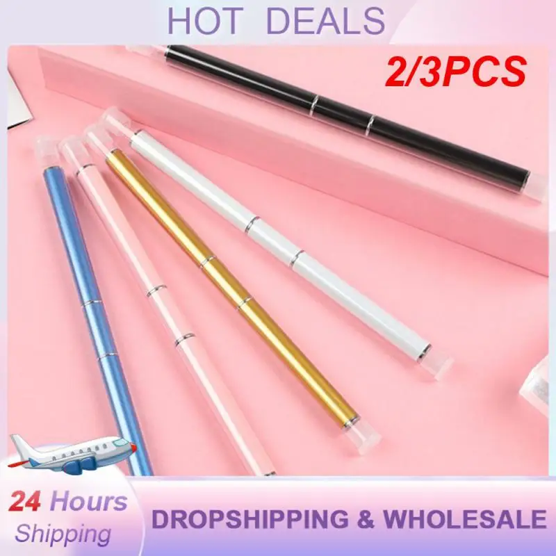 2/3PCS Nail Art Drill Pen Suction Drill Capped Multifunctional Manicure Products Point Color Pen Double Headed Suction Pen