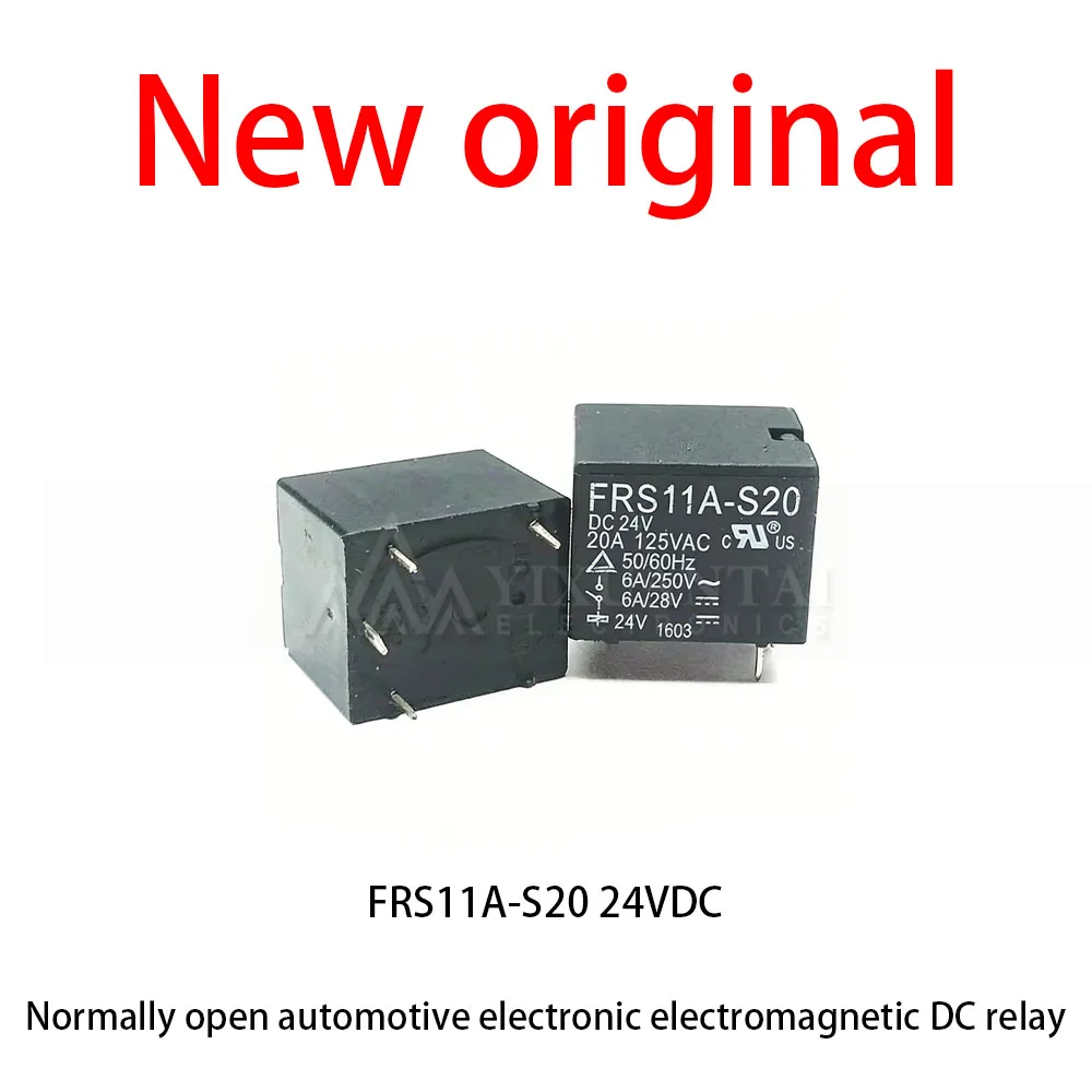 10 Pcs/Lot New original  FRS11A-S20 24VDC Normally open automotive electronic central control electromagnetic DC relay