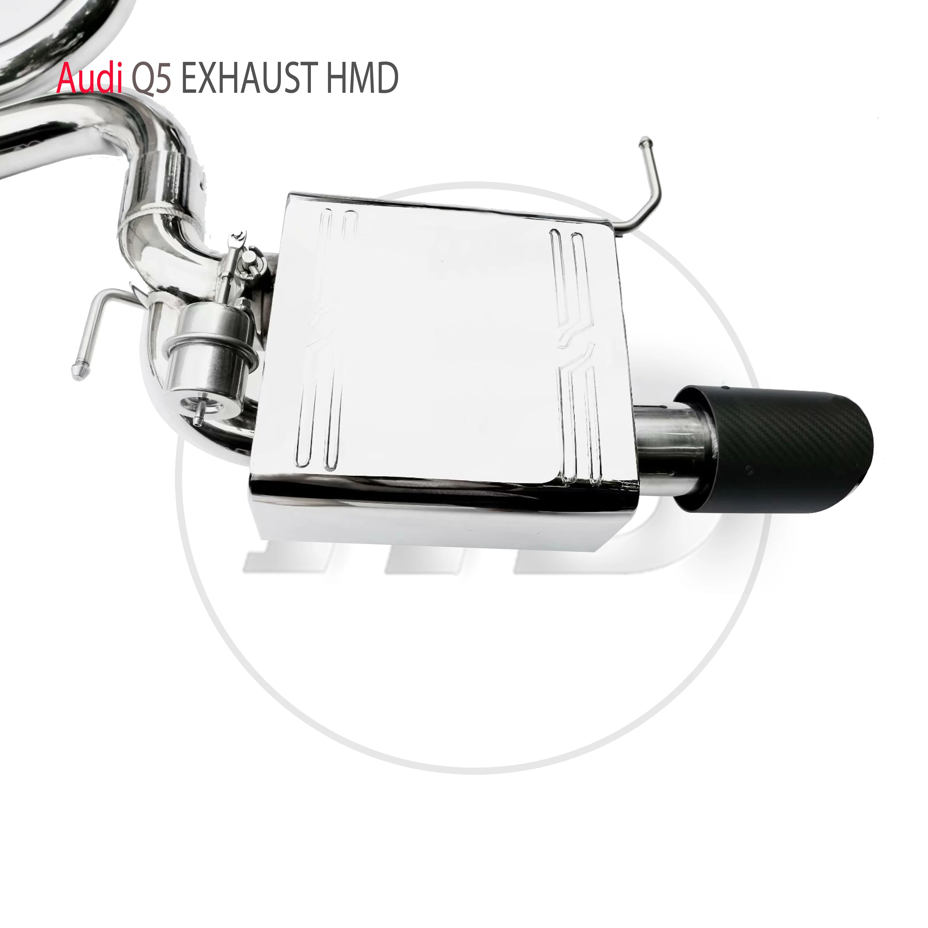 

HMD Stainless Steel Exhaust System Performance Catback is Suitable for Audi Q5 Auto Modification Electronic Valve Muffler