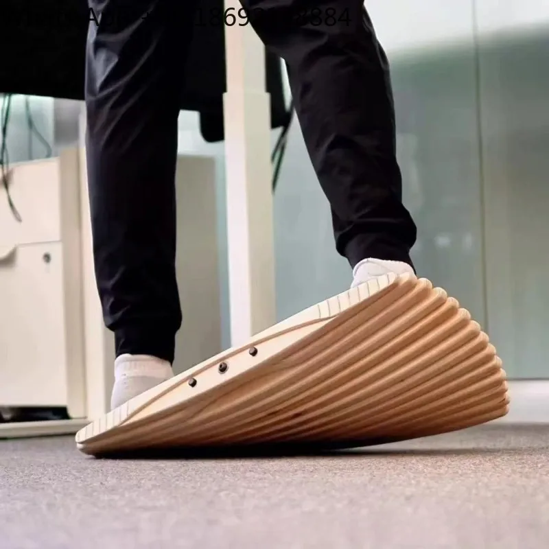 

Foot massage stress relief artifact ankle strength training fitness skateboard standing office balance board