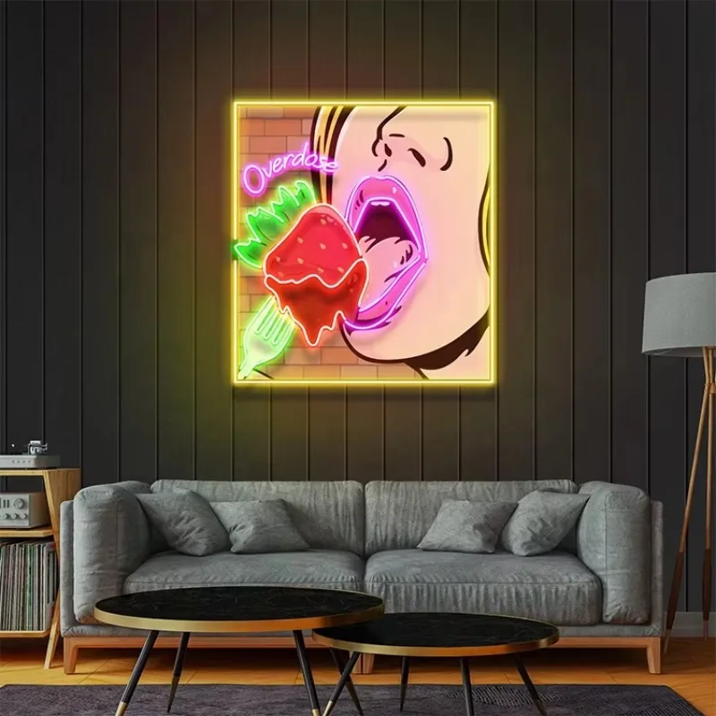 

Neon Signs 3D UV Printing Light Emitting Diode Neon