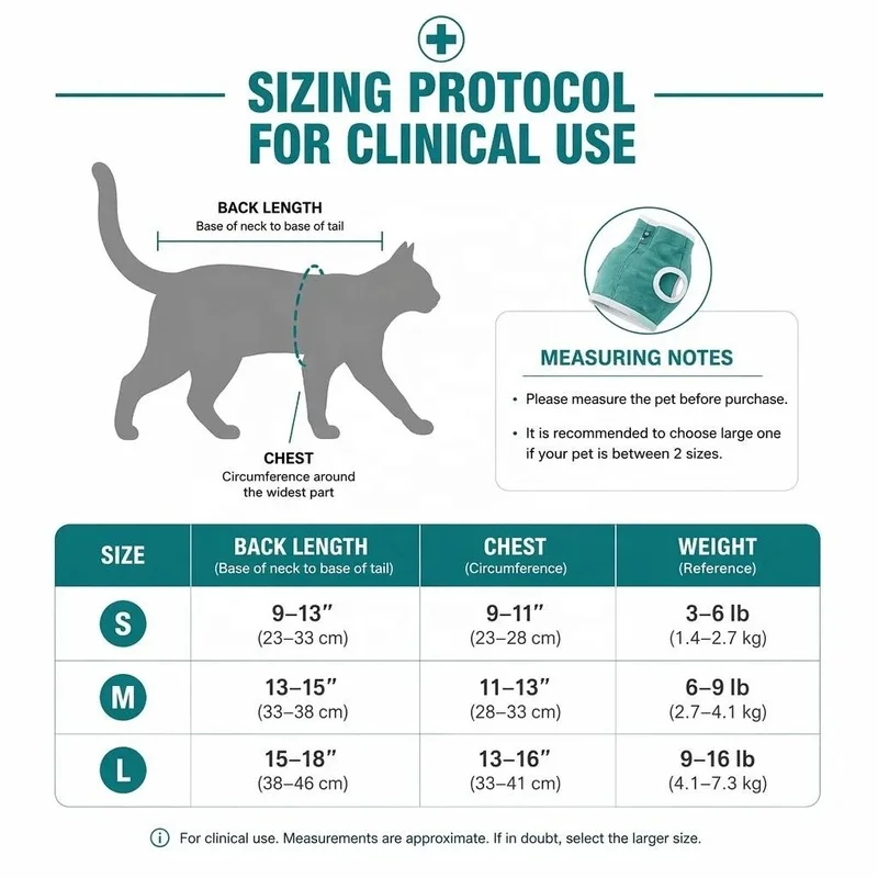 Elastic Modal Cotton Cat Recovery Bodysuit Solid Healing Customizable Prevent Scratch Infection Pet Apparel S-L