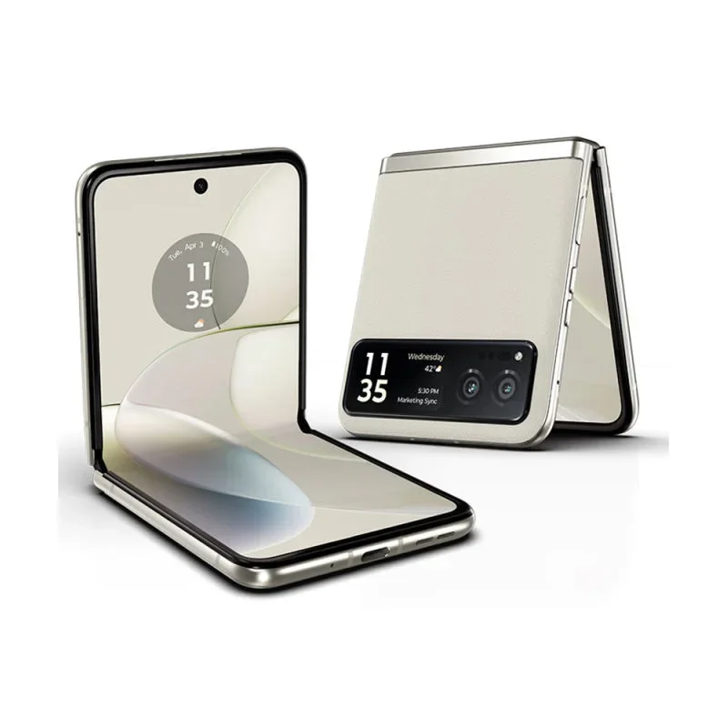 هاتف Motorola Razr 40 5G RAM 8GB ROM 256GB Snapdragon 7 Gen1 64MP 4200mAh 6.9 بوصة 2640x1080px 144 هرتز مستعمل