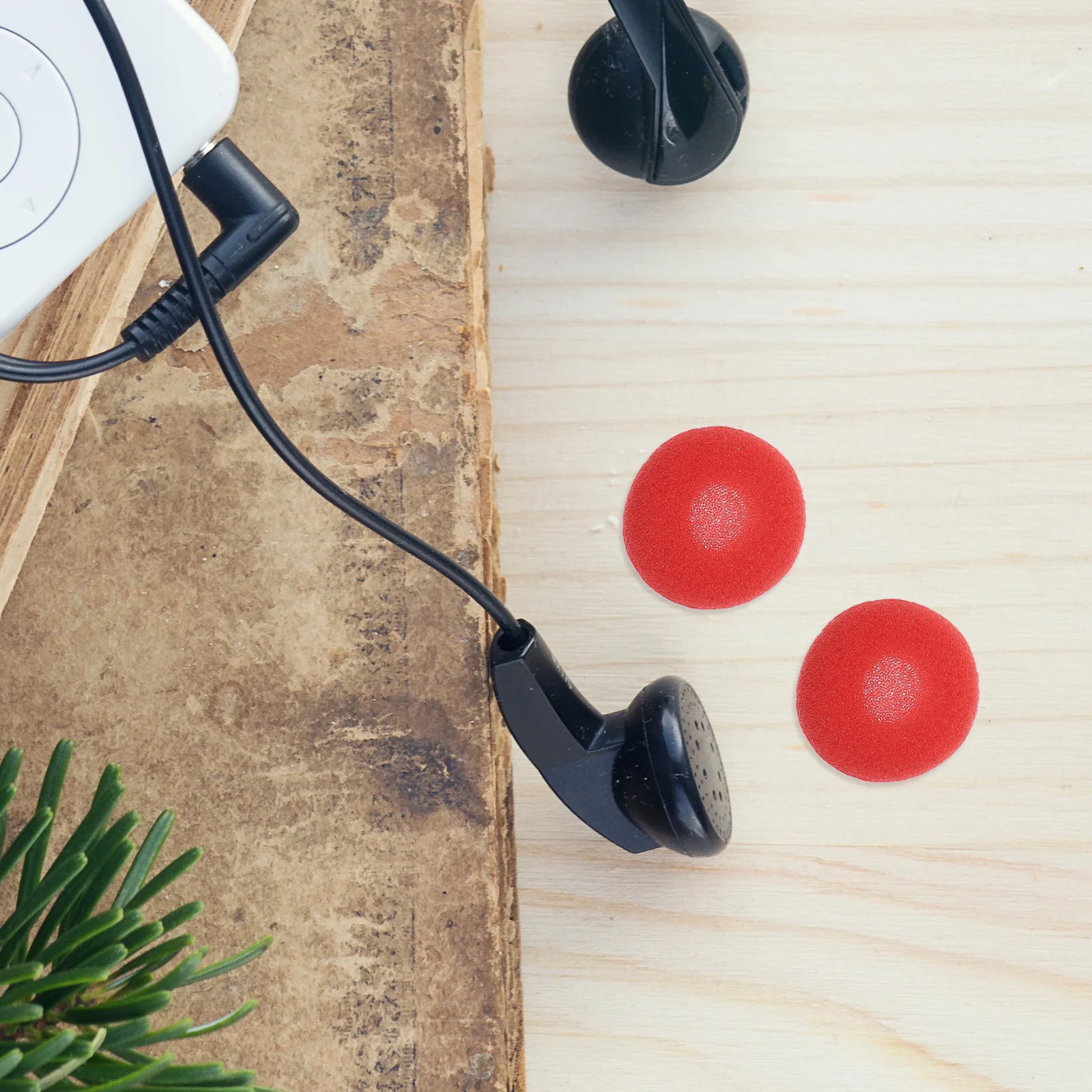 

50 Pcs Earplugs Buds Sponge Earphone Earbuds Protector Soft Cover Replacement Sponges