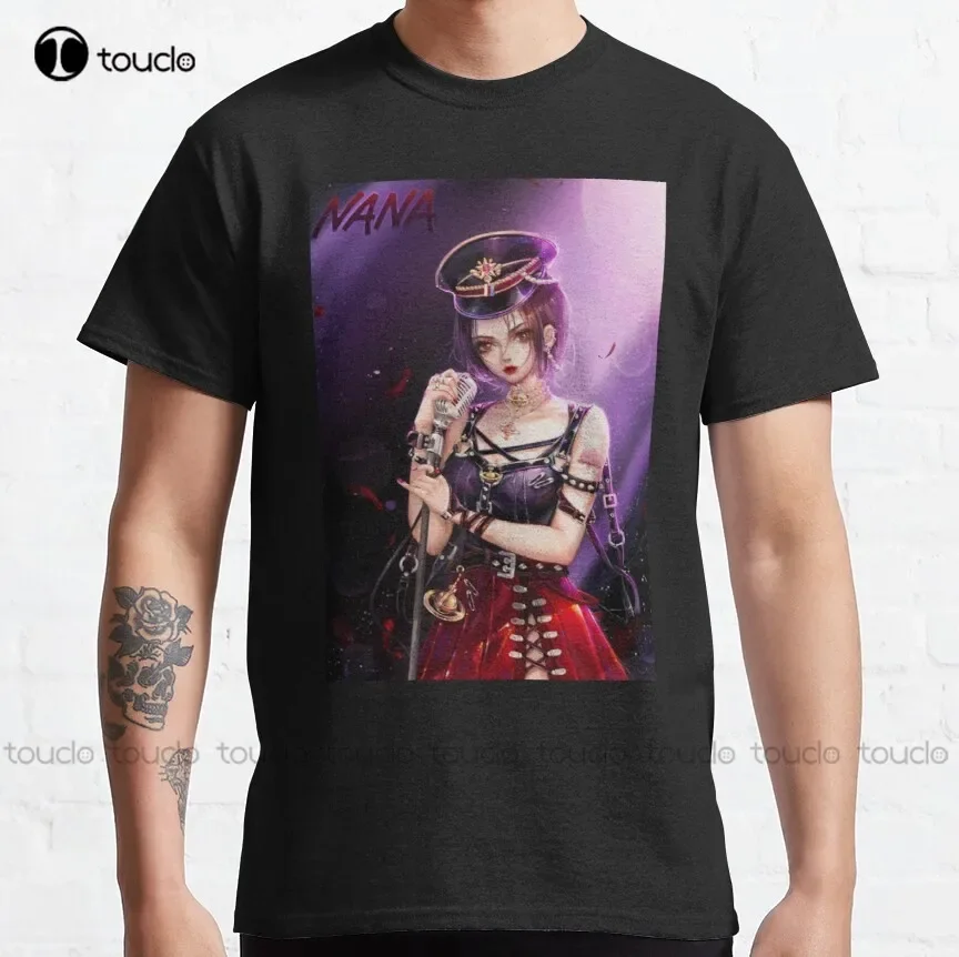 Nana Classic T-Shirt Teacher Shirt Tee T Shirts Custom Unisex Tee Digital Printing Harajuku Streetwear Breathable Cotton Retro