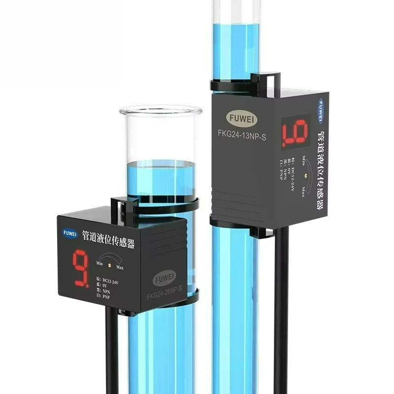 FKG24-13 Capacitive Liquid Level Sensor High and Low Detection for Water Oil Pipe Liquids