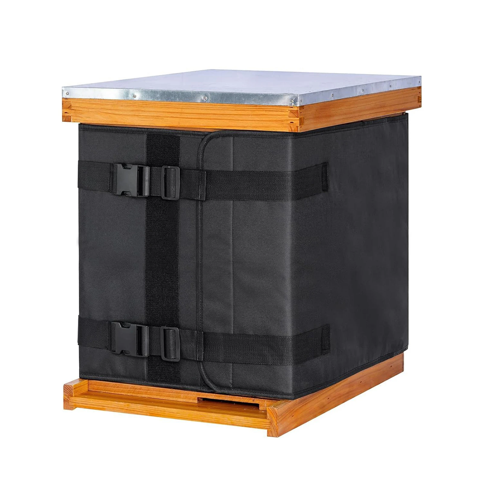 Winter Bee Hive Insulation Cover for 8 Frame 10 Frame Hive 600D Oxford Adjustable Wrap with Fastening Loop