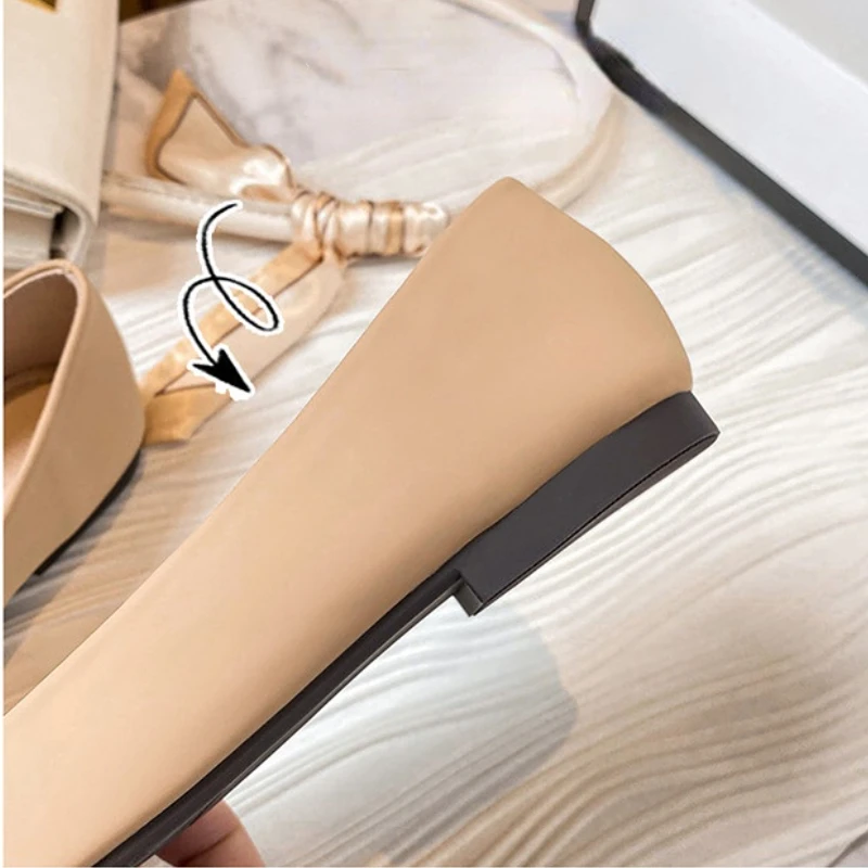 Size 34-42 Women Flats Shoes Bling Crystal Diamond Buckle Designer Style Party Wedding Office Lady Slip on Soft Sole Loafer L9